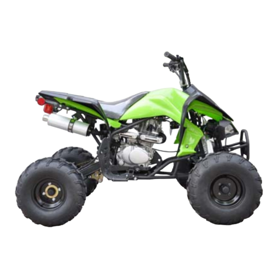 Motoworks MOT-150ATV-RA-RED Owner's Manual
