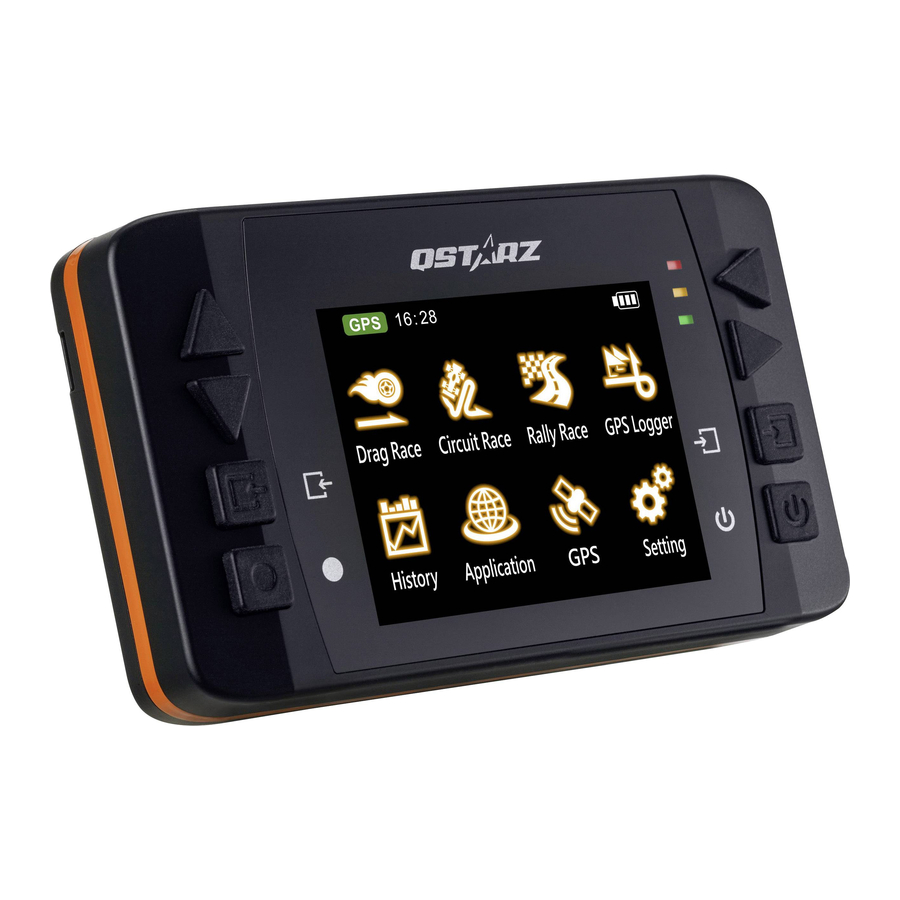 Qstarz 6000S - Gps Lap Timer Quick Start Guide