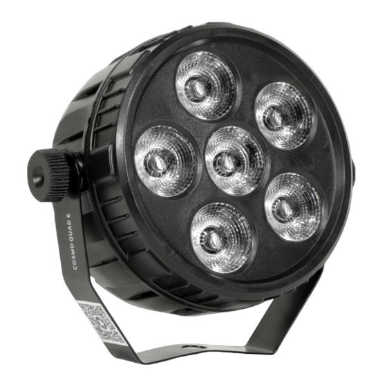 TECshow COSMO QUAD 6 DMX User Manual
