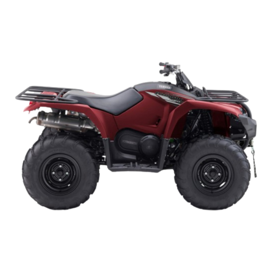 Yamaha KODIAK 450 2020 Owner's Manual