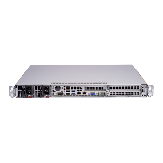 Supermicro SuperServer SYS-111E-FWTR-EU User Manual