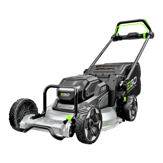 EGO LMX5300SP Operator's Manual