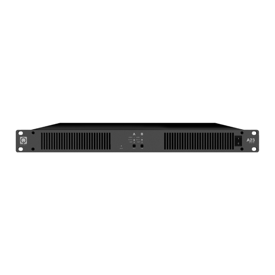 quint audio A23 Manuals