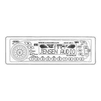 Jensen MP5010K - 240 Watt AM/FM Installation Manual