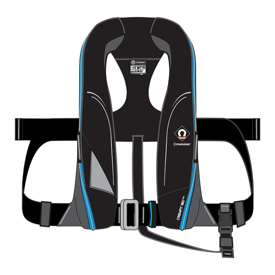 Crewsaver CREWFIT 18OPRO Manuals