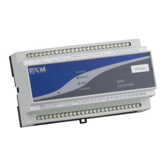 PXM DMX Controller Manual