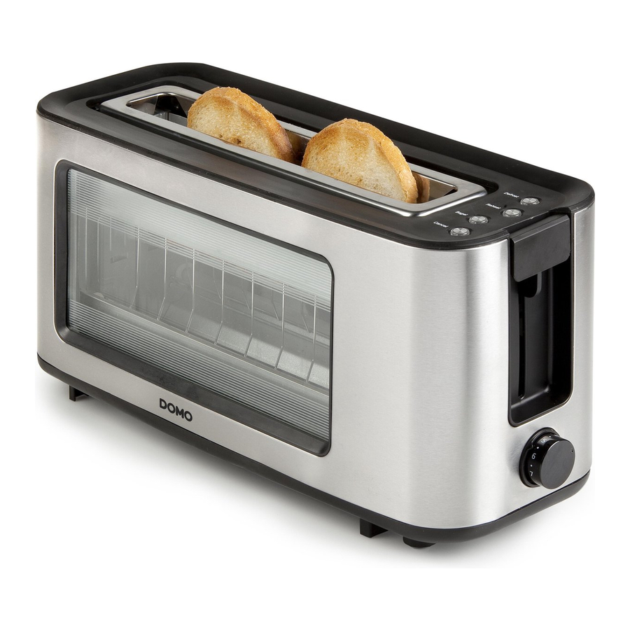 Linea 2000 Domo DO444T Toaster Manuals