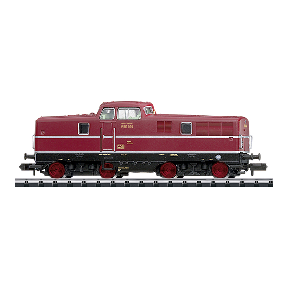 Trix BR V80 Manual