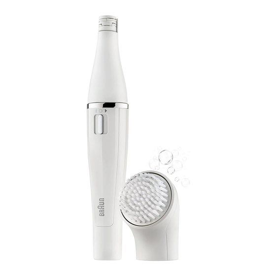 Braun FaceSpa 810 Manual