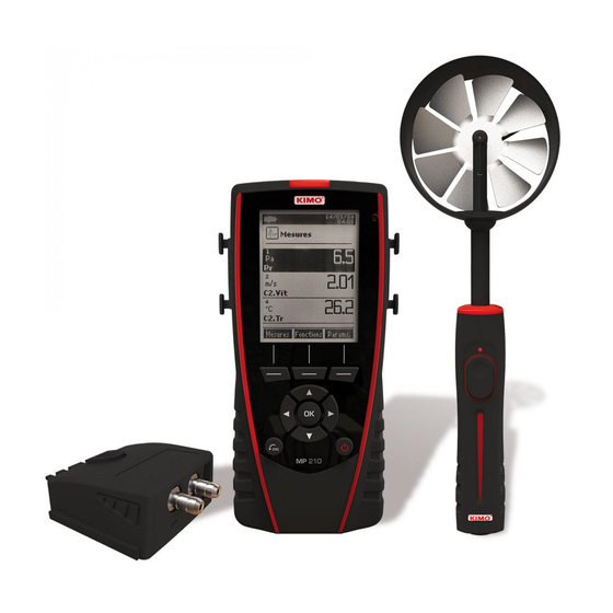 sauermann MP 210 User Manual