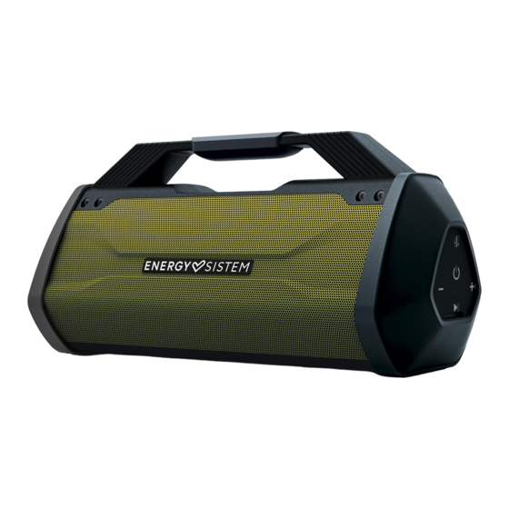 ENERGY SISTEM Outdoor Box Beast User Manual