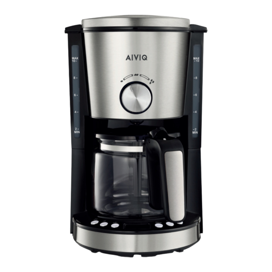 Aiviq AROMA PLUS ACM-301 Coffee Maker Manuals