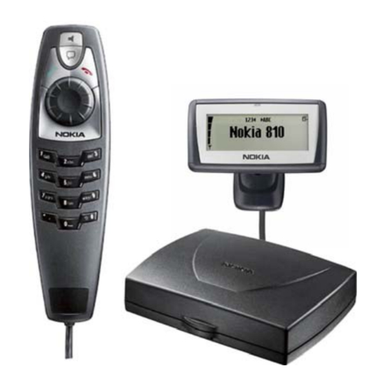 Nokia RV-1 Service Manual
