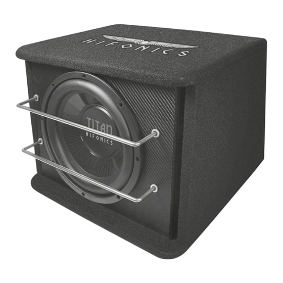 Hifonics TITAN TS 200 R Manual