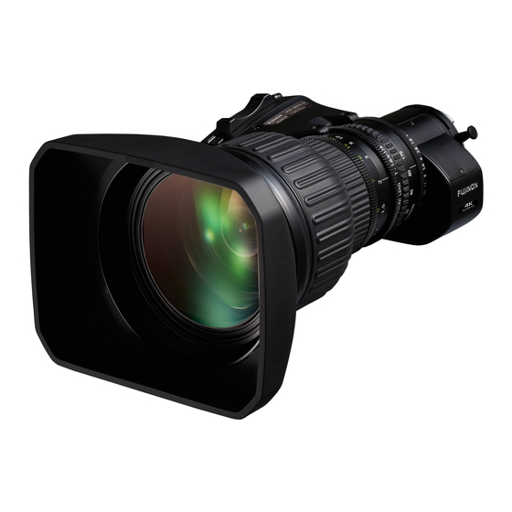 FujiFilm FUJINON UA22x8 BERD-S8 Operation Manual