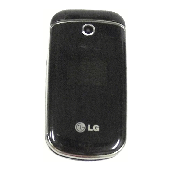 LG Black Clamshell LG230 User Manual