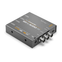 Blackmagicdesign Battery Converter Installation And Operation Manual