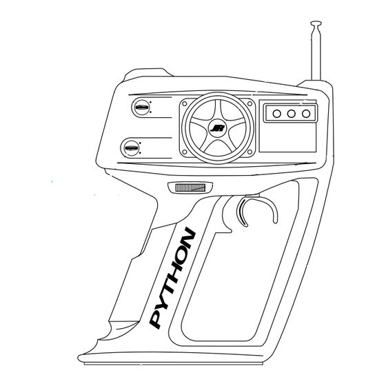 Horizon Hobby JR python Instruction Manual