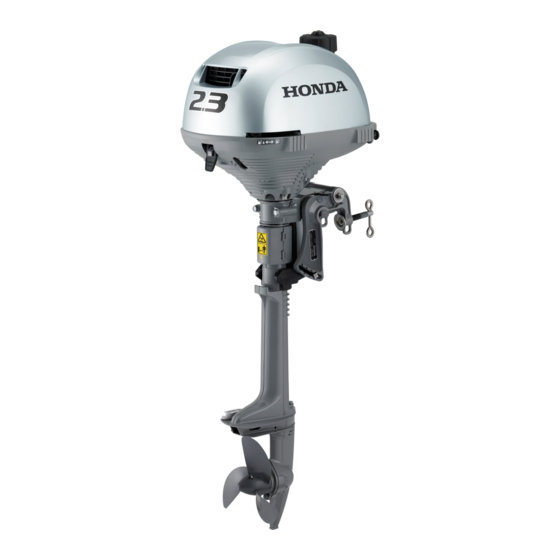 Honda BF2.3D Easy Setup