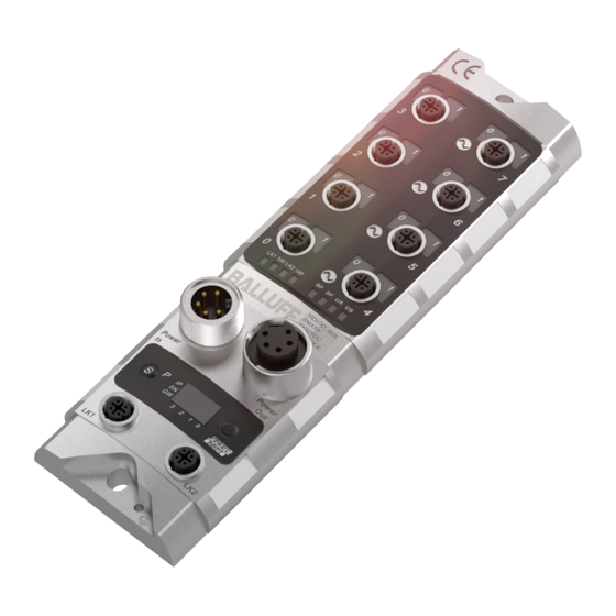 Balluff BNI PNT-502-102-Z015 User Manual