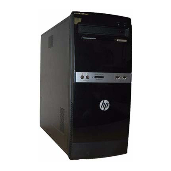 HP MT EU Business PC Illustrated Parts & Service Map