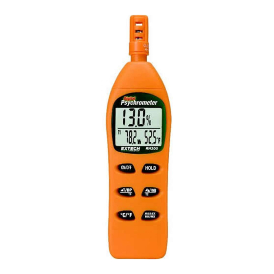 Extech Instruments RH300 User Manual