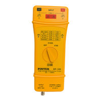 Pintek DP-15K Instruction Manual