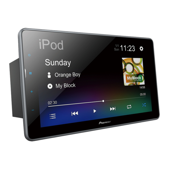 Pioneer DMH-AF555BT Installation Manual