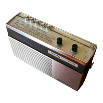Grundig YACHT BOY 207 Quick Start Manual