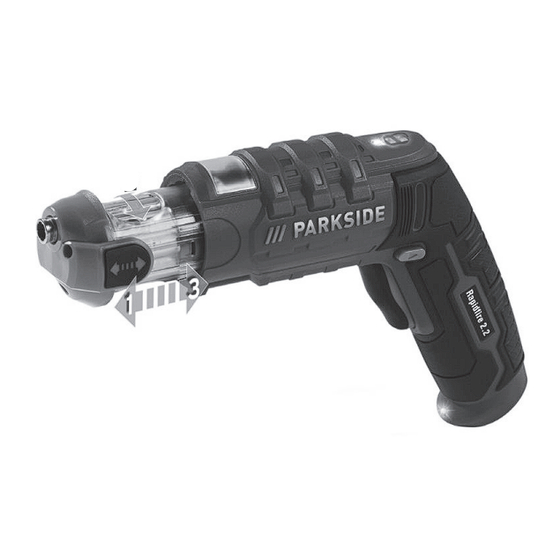 Parkside Rapidfire 2.2 Original Instructions Manual