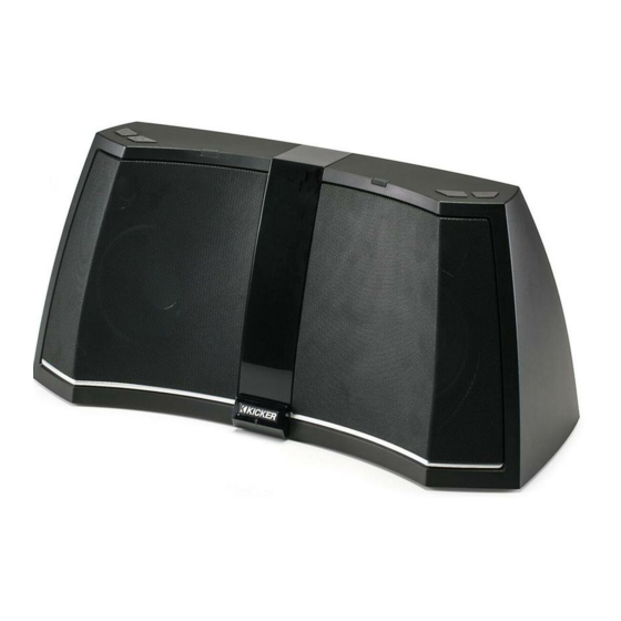 Kicker 40iK5BT2 Owner's Manual