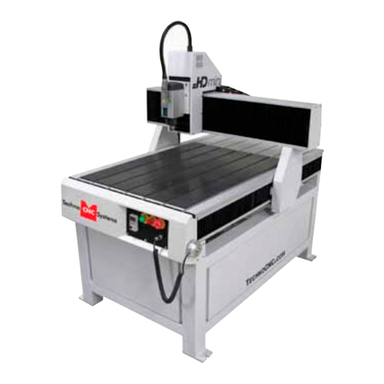 Techno CNC Systems HD series Manuals
