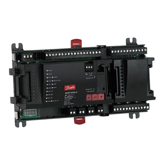 Danfoss ADAP-KOOL AK-CC 750 Service Manual