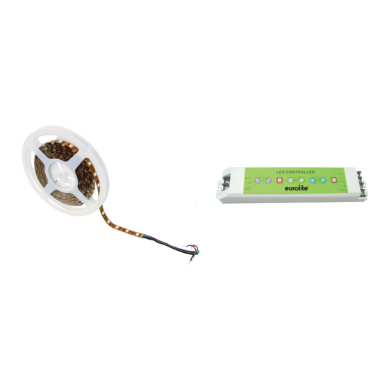 EuroLite LED Strip 240 5m 5050 RGB 24V Manuals