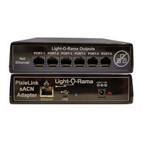 Light O Rama PixieLink sACN Adapter User Manual