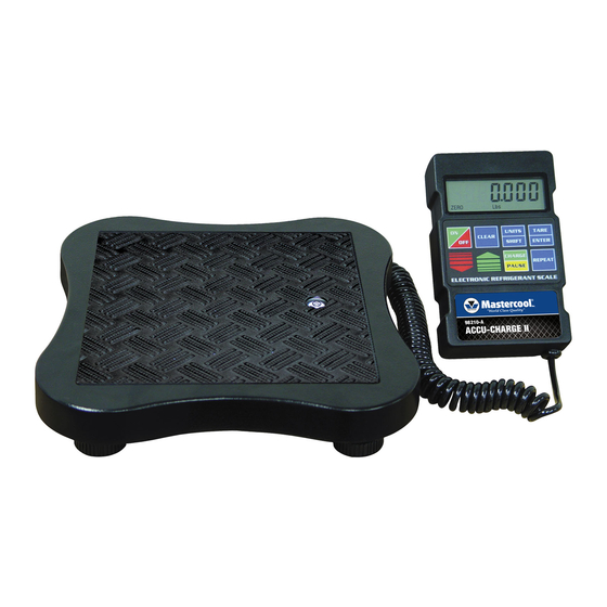 MasterCool 98210-B1 Calibration Procedure