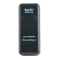 Securakey Radio Key RKDT-SA-S Operating Manual