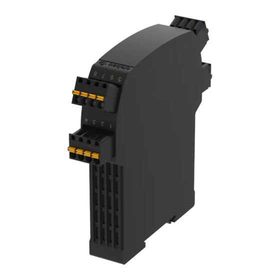 elobau 470 EFR 2D1 2K Quick Start Manual