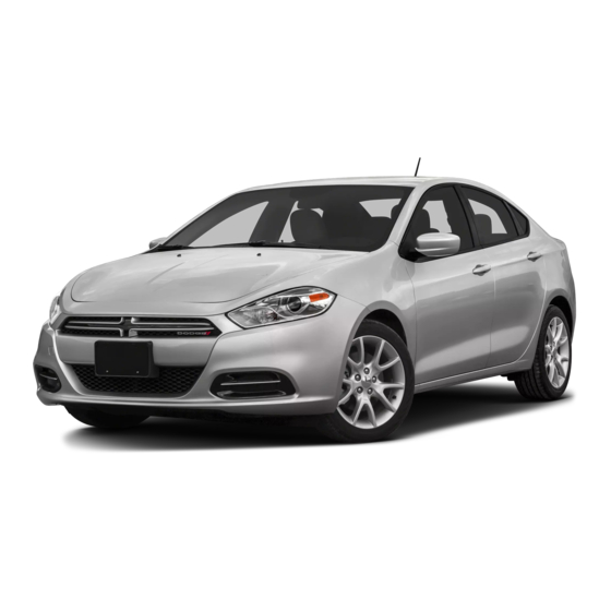 Chrysler DART 2015 User Manual