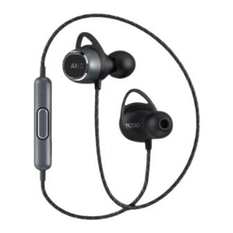 Harman AKG N200 WIRELESS Manual