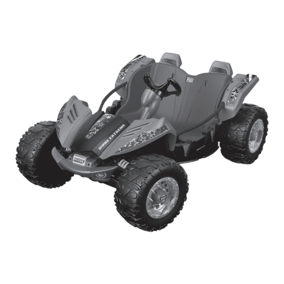 Power Wheels GTR89 Manuals