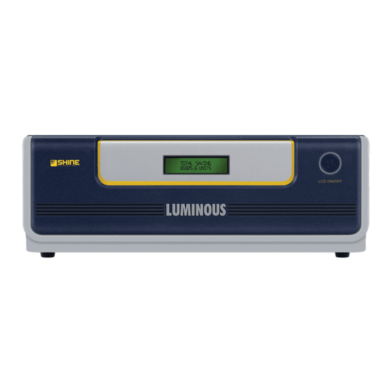Luminous SHINE Series Manual
