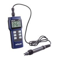 Wohler WA 335 Operating Manual