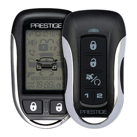 Prestige car alarm cheap remote not working