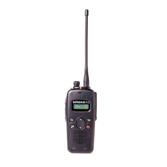 Simoco SDP600 Series Brief User's Manual