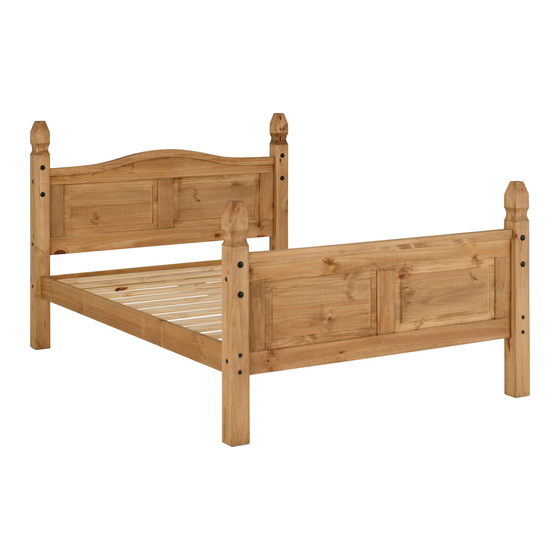 Seconique Furniture CORONA 5 HIGH END BED Manuals