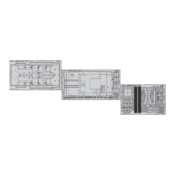 Eduard MH-60S interior Assembly Instructions
