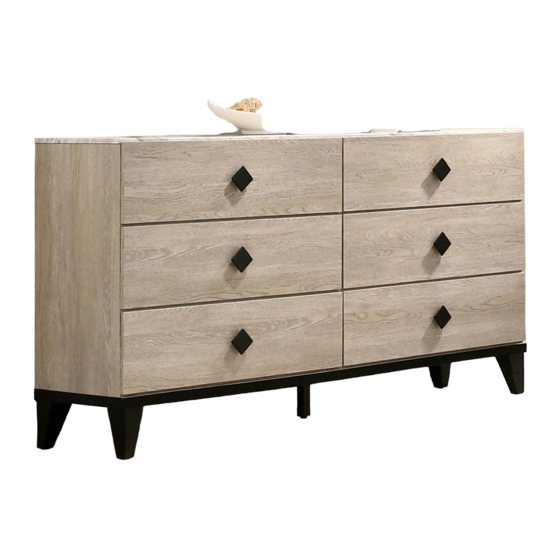 Furniture of America CM7898D Assembly Instructions Manual