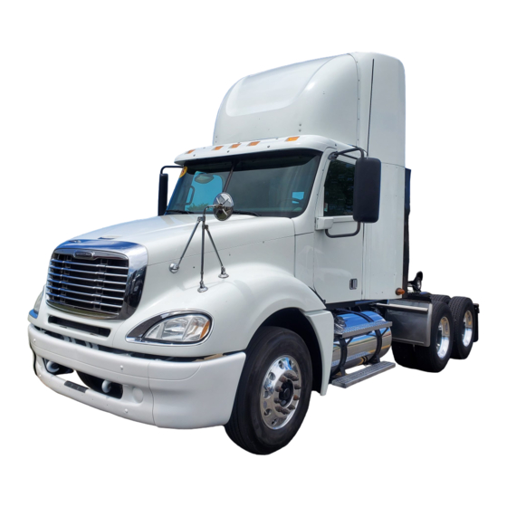 freightliner COLUMBIA CL112 Maintenance Manual