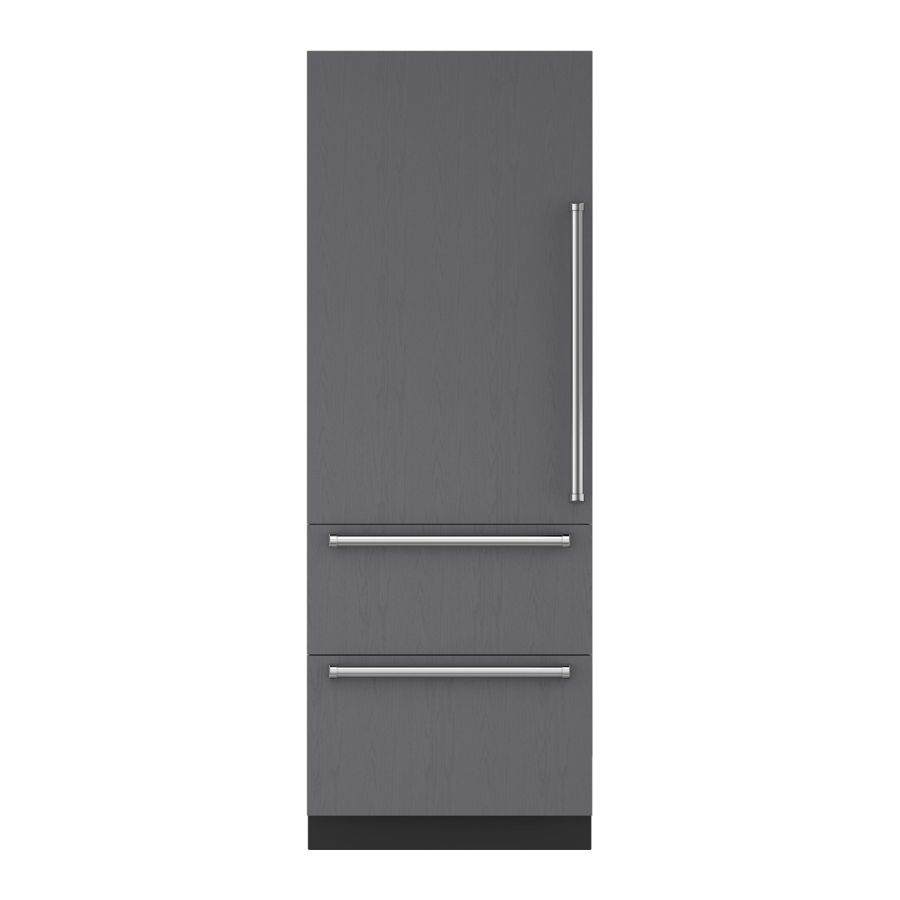 Subzero Designer Series Use And Care Manual